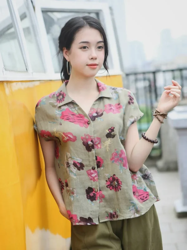 Áo sơ mi tay hến